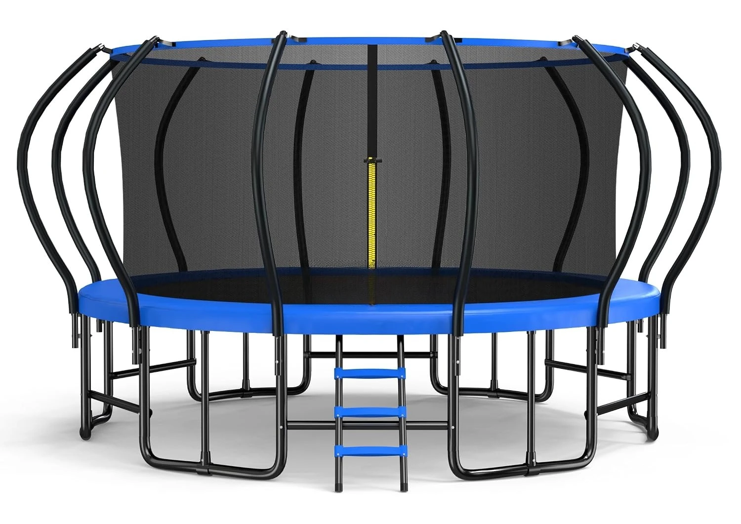 Kids Trampoline with 8-12 Added Stabilizer Bars, 1300LBS Weight Capacity Outdoor Trampoline 16 14FT Yard, Customized