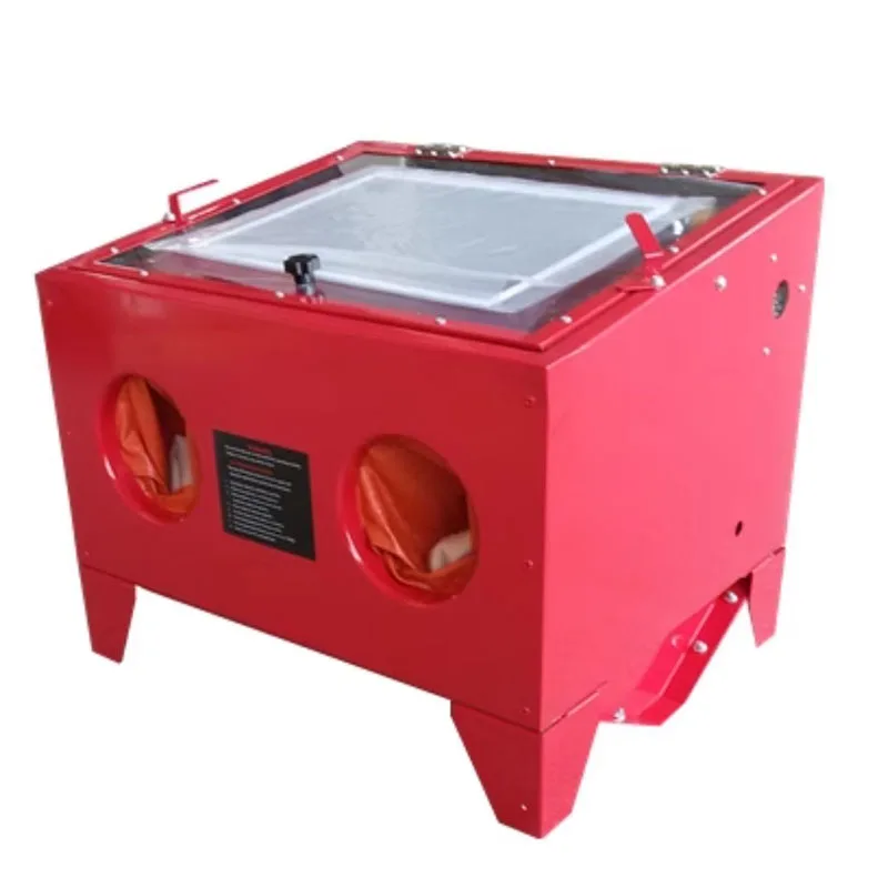 SBC-90 Box type sandblasting machine Small sandblasting machine surface rust removal, refurbishment, oil removal