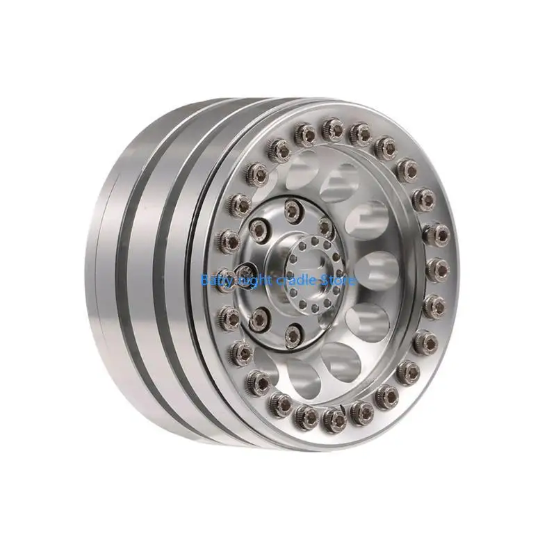 

J2FF Sturdy Metal Rims for 1/10 Remote Control Crawlers Superior Stability & Handling