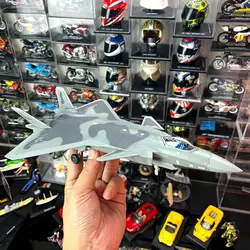 1: 72 alloy Model aircraft J-20 Stealth aircraft finished product cockpit weapon door can be opened and closed with support