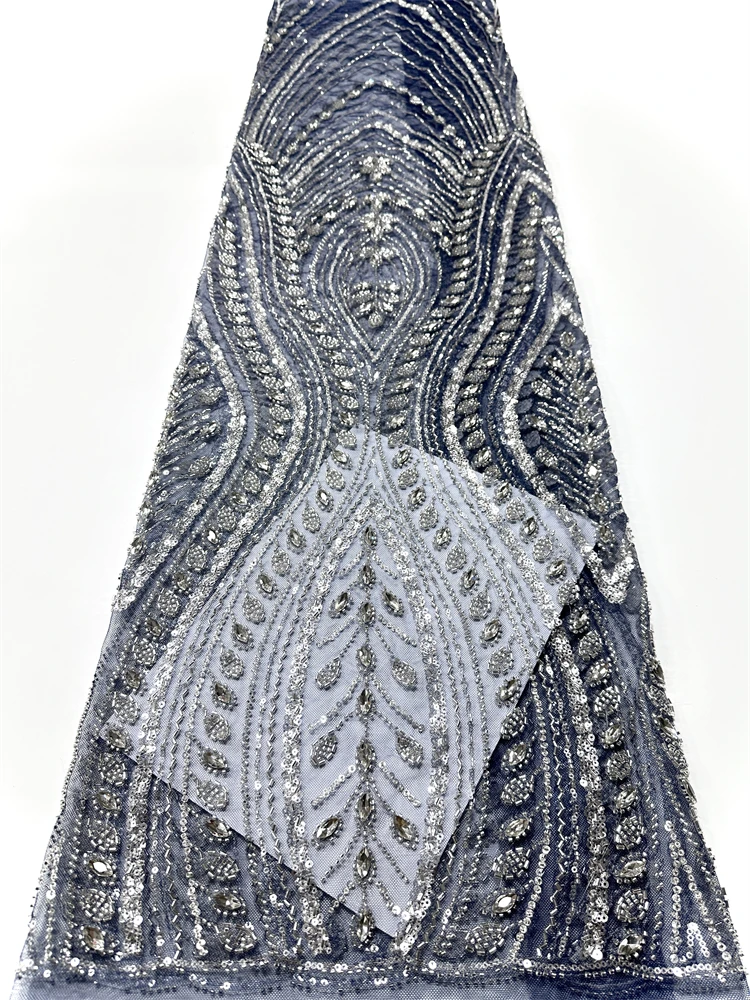 أحدث أقمشة الدانتيل التسلسل الأفريقي، التطريز العريس، الفرنسية، مواد الزفاف النيجيري، جودة عالية، نسيج الدانتيل الخرز #4