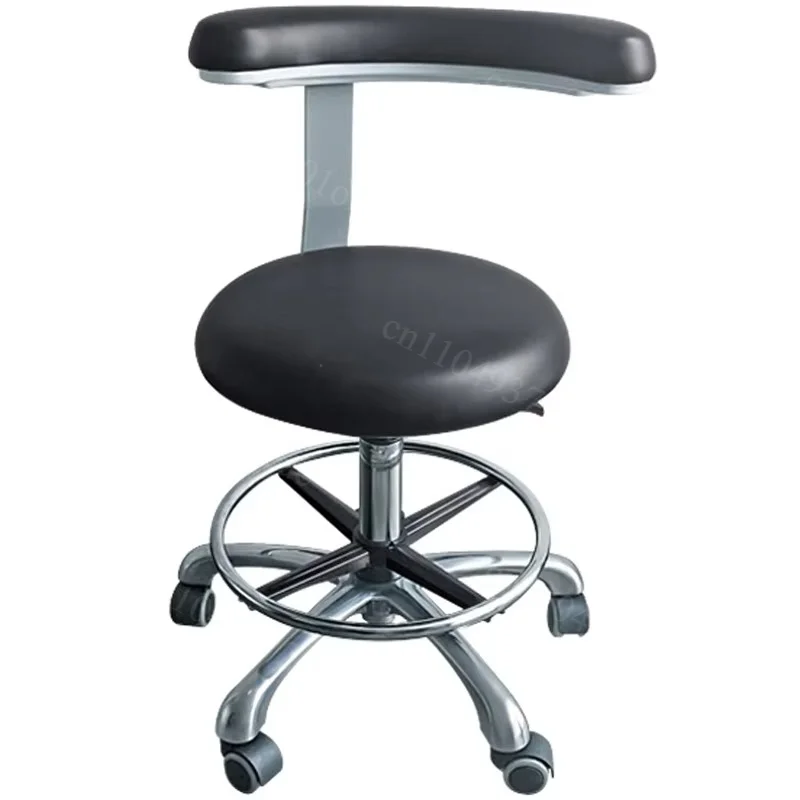 Dental Swivel Height Adjustable Stool, Professional Dentist Chair for Dental Clinic & Beauty Salon Use