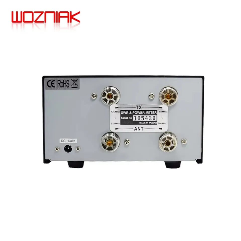 Original NISSEI RX-503 SWR/Watt Meter 1.8-525MHz 2/20/200W for Two