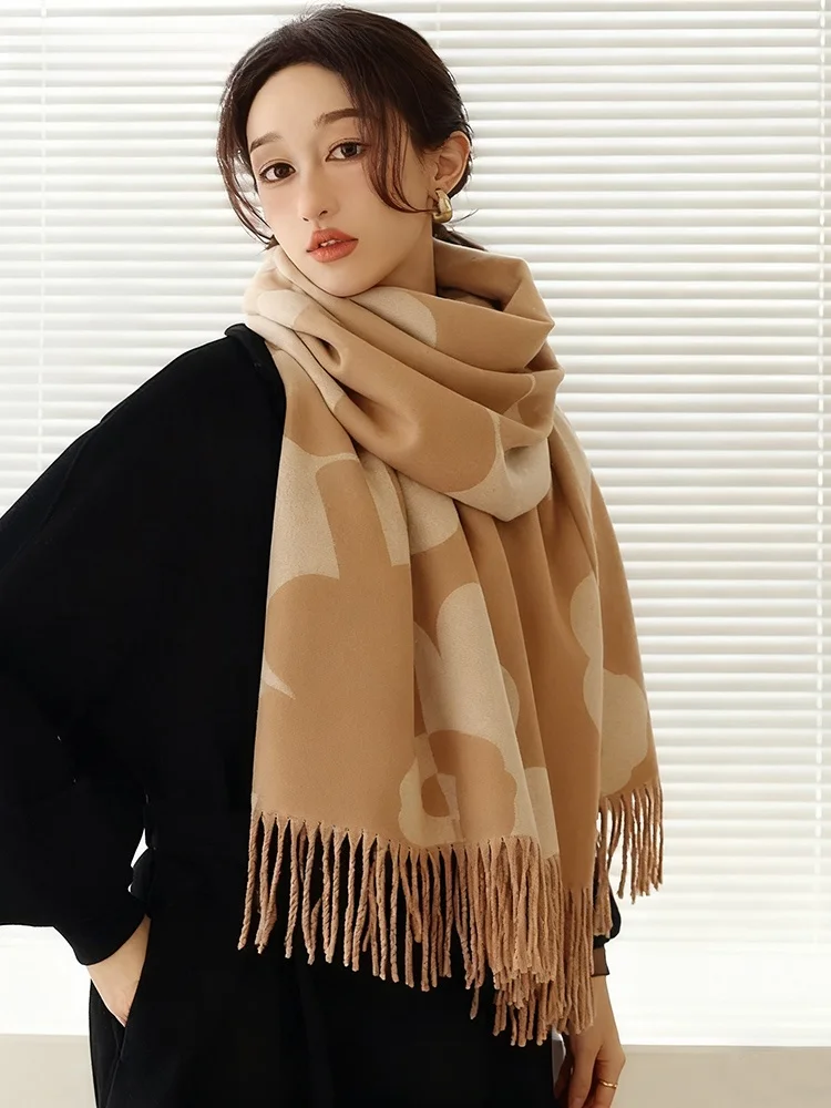 bufanda-calida-y-gruesa-de-invierno-para-mujer-regalo-para-novia-en-caja-versatil-y-elegante-estilo-coreano-de-algodon-y-poliester-con-patron-geometrico