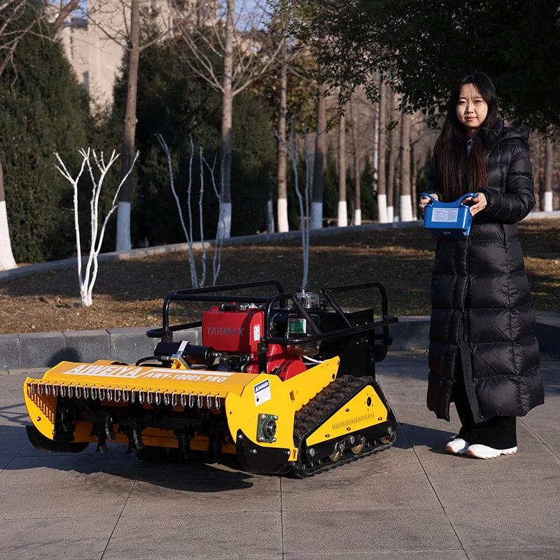 

Индивидуальная эта гусеничная лечебная косилка подходит как для сельскохозяйственного и внутреннего использования. Может быть ручка различных типов terrain.