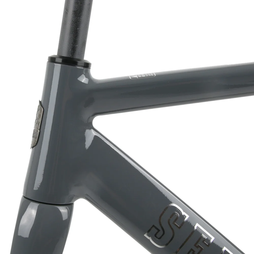 SEABOARD TSUNAMI FA03 Frameset Fixed Gear 700c Aluminum Frame and Carbon Fork 52cm 55cm 58cm Single Speed Bicycle Frameset