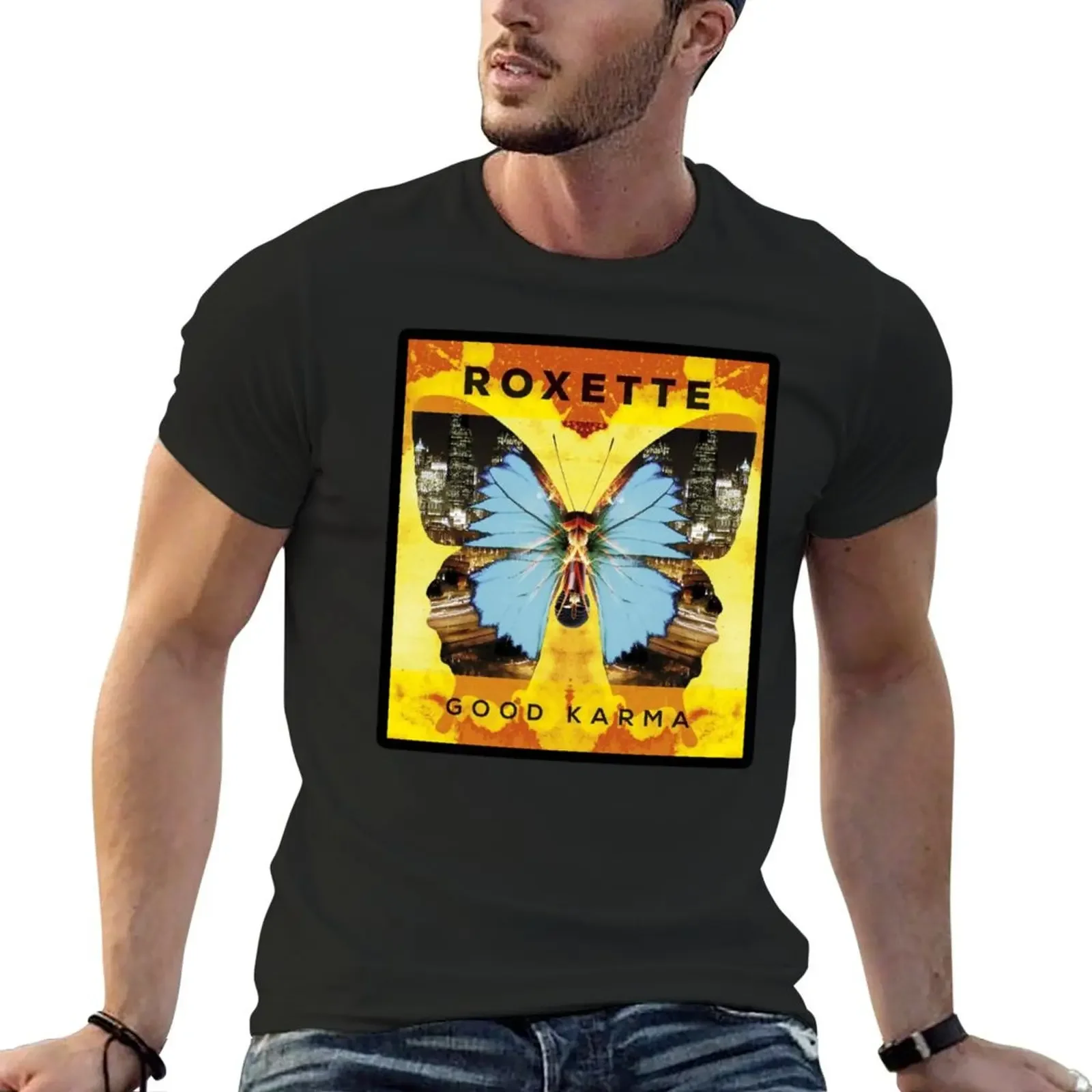 ROXETTE-MUSIKKUNST T-Shirt plus size tops anime clothes essential t shirt anime stuff mens tall t shirts