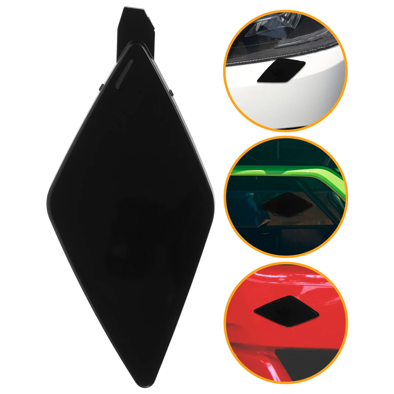 

Front For Trailer Durable Abs Material Easy Installation Hitch Protector Towing Car Accessory Front Vehicle Bumper Cap Trailer