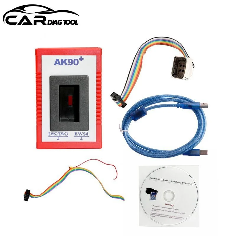 

Newest AK90 V3.19 For BMW AK90+ OBD2 Car Key Programmer for BMW EWS from 1995-2009 AK90 Key Programmer