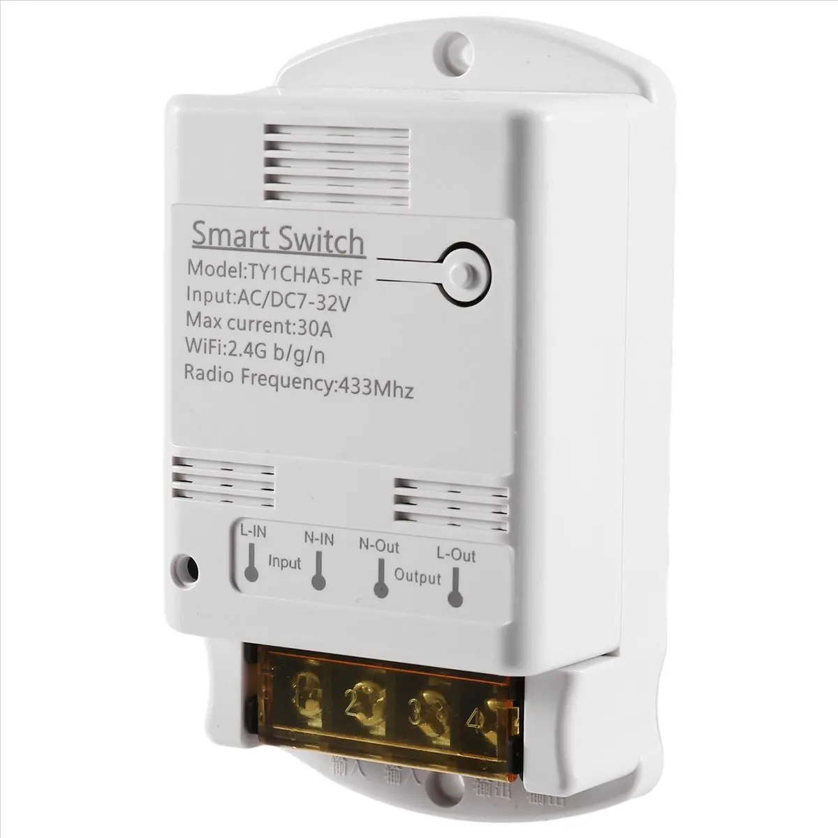 DT81 Wifi 30A Tuya Smart Switch Intelligent Automation Modules APP Remote Control 12V 24V 20A Relay HIGH POWER 4000W