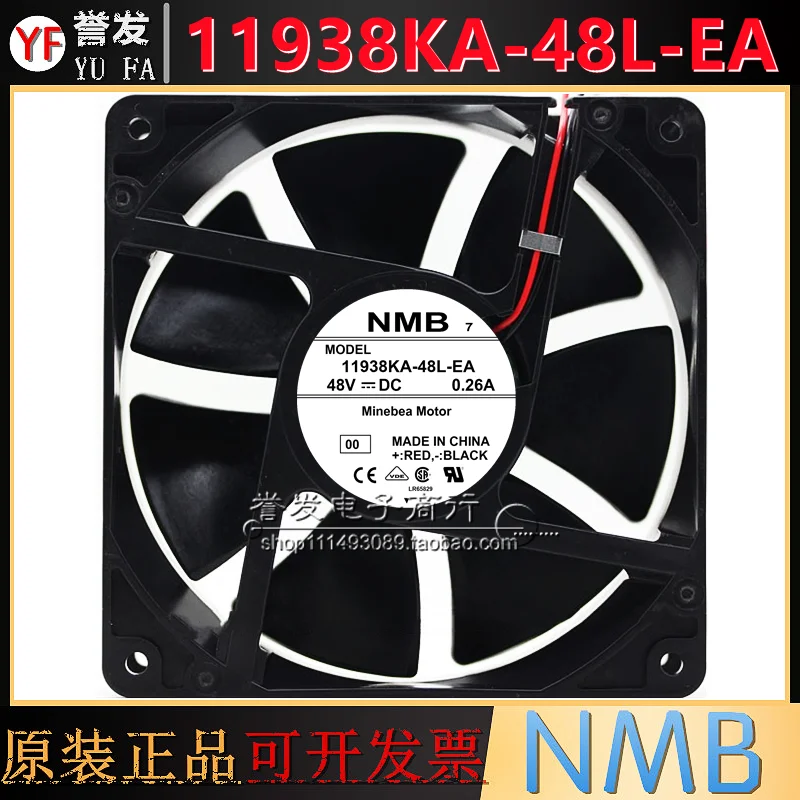 NEW ORIGINAL 11938KA-48L-EA-00 48V 0.21A 12038 120x120x38mm COOLING FAN RADIATOR