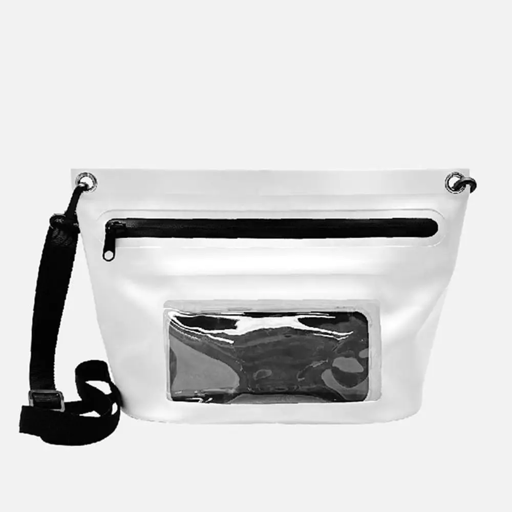 Waist Pack Waterproof Swimming Diving Bag Shoulder Bag PVC Waterproof Dry Bag Storage Bag Keep Gear Dry Mobile Phone Case Beach