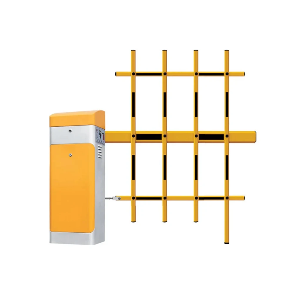 Barrier Gate Operator with Free Fence bar Barrier Arm, Entry/Exit, 18 Feet /Open in 6 Seconds