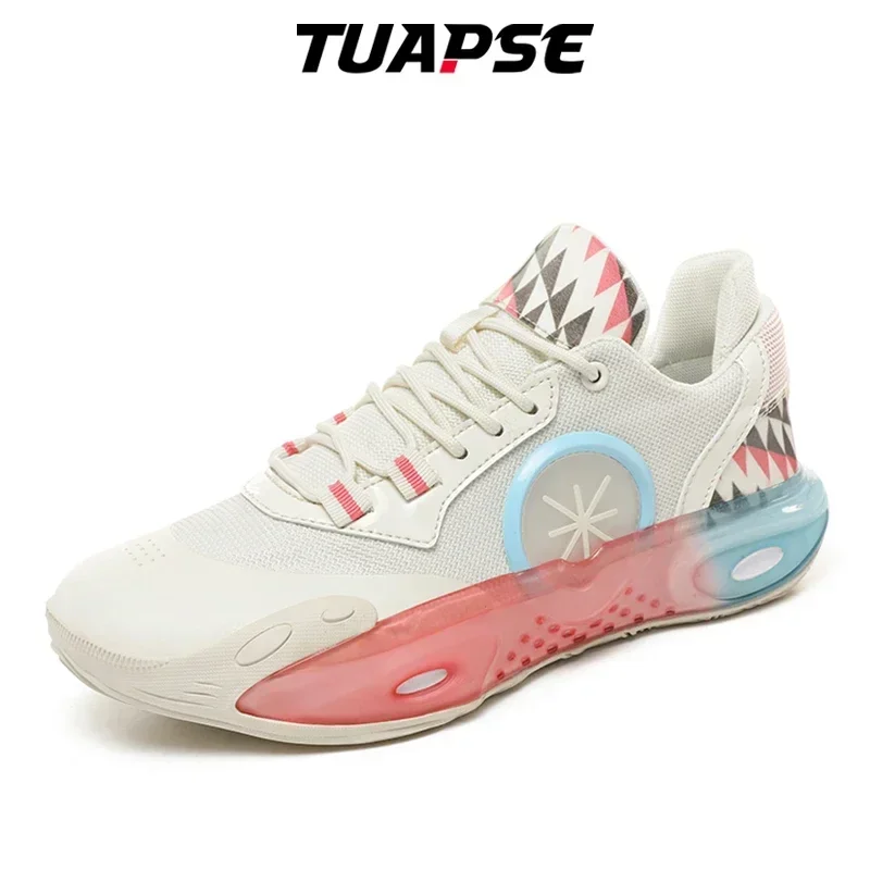 TUAPSE 2025 nuevos zapatos de baloncesto para hombre, transpirables, ligeros, atléticos, antideslizantes, cómodos, zapatos deportivos de baloncesto Unisex