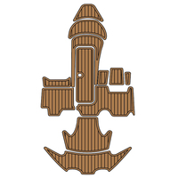 Yacht Boat Decking Mat For Seadoo Sportster 150 Speedster (2003-2012)  EVA Foam Faux Teak Deck Flooring Anti-Skid Mats