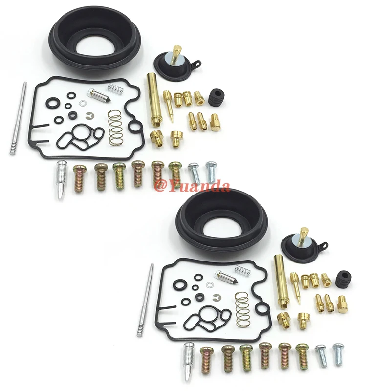 2 Sets For Yamaha TDM850 1991 1992 1993 1994 1995 1996 1997 1998 1999 Motorcycle Rebuild Carb Carburetor Repair Kit