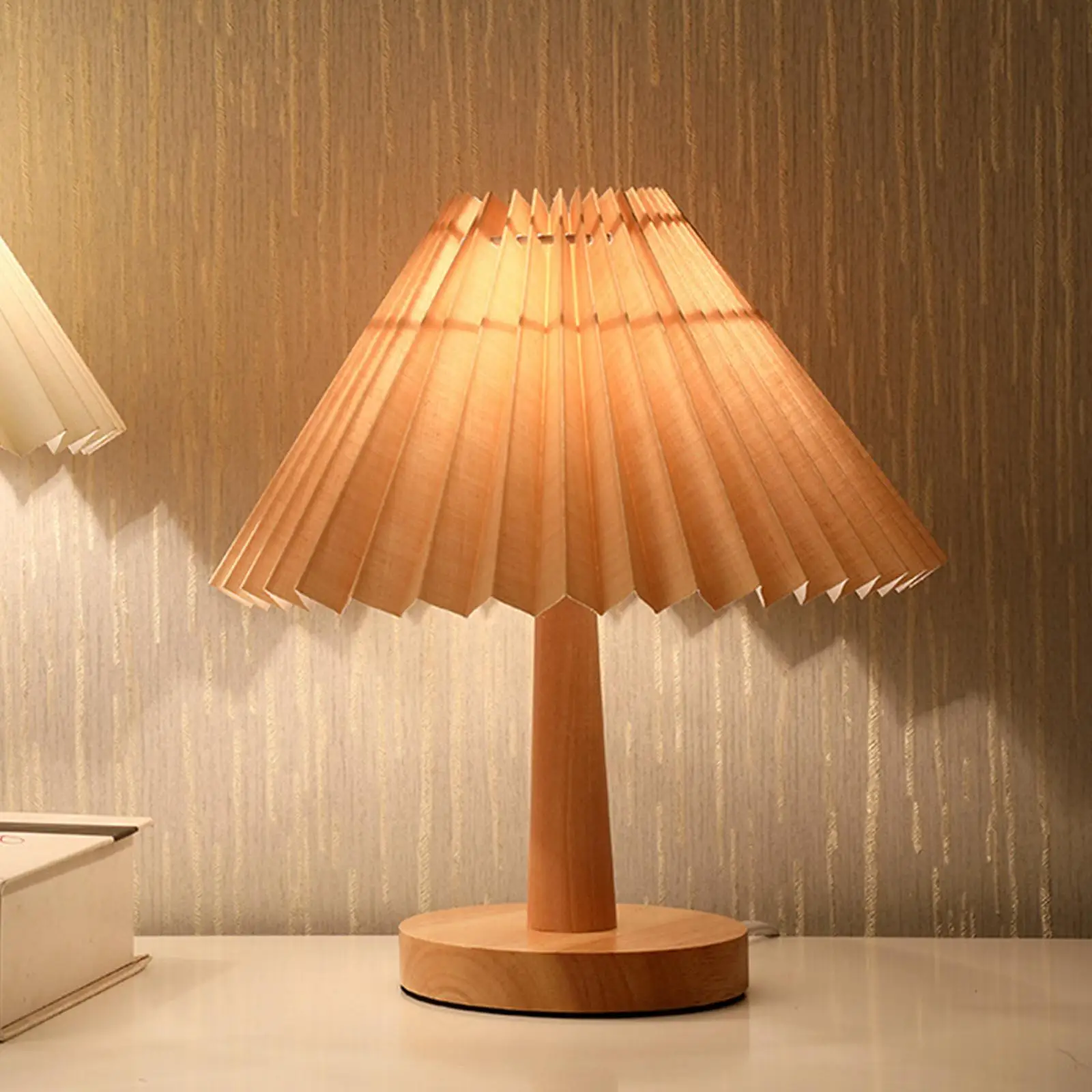 

Wooden Table Lamp Base Universal Accessories Simple to Use Replacement