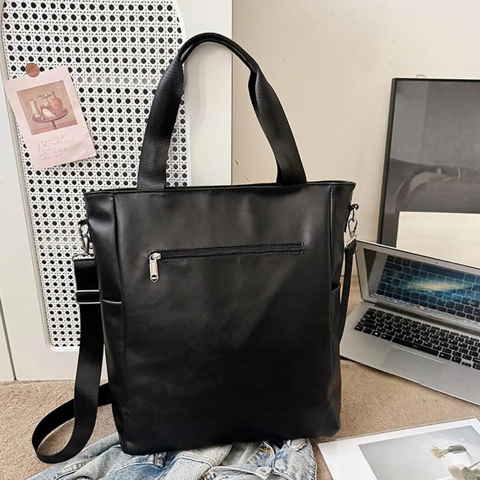 

Tennis Racket Tote Adjustable Strap Waterproof Fitness Sport Multifunctional for Women Men Tennis Handbag Racquet Carrying Bag