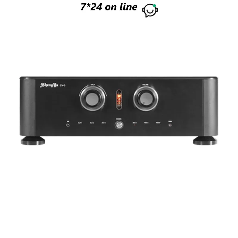 SY-03 Shengya CV-3 Tubo Pré-amplificador Totalmente Balanceado Amplificador de Potência Profissional Hifi de Alta Fidelidade (BX)