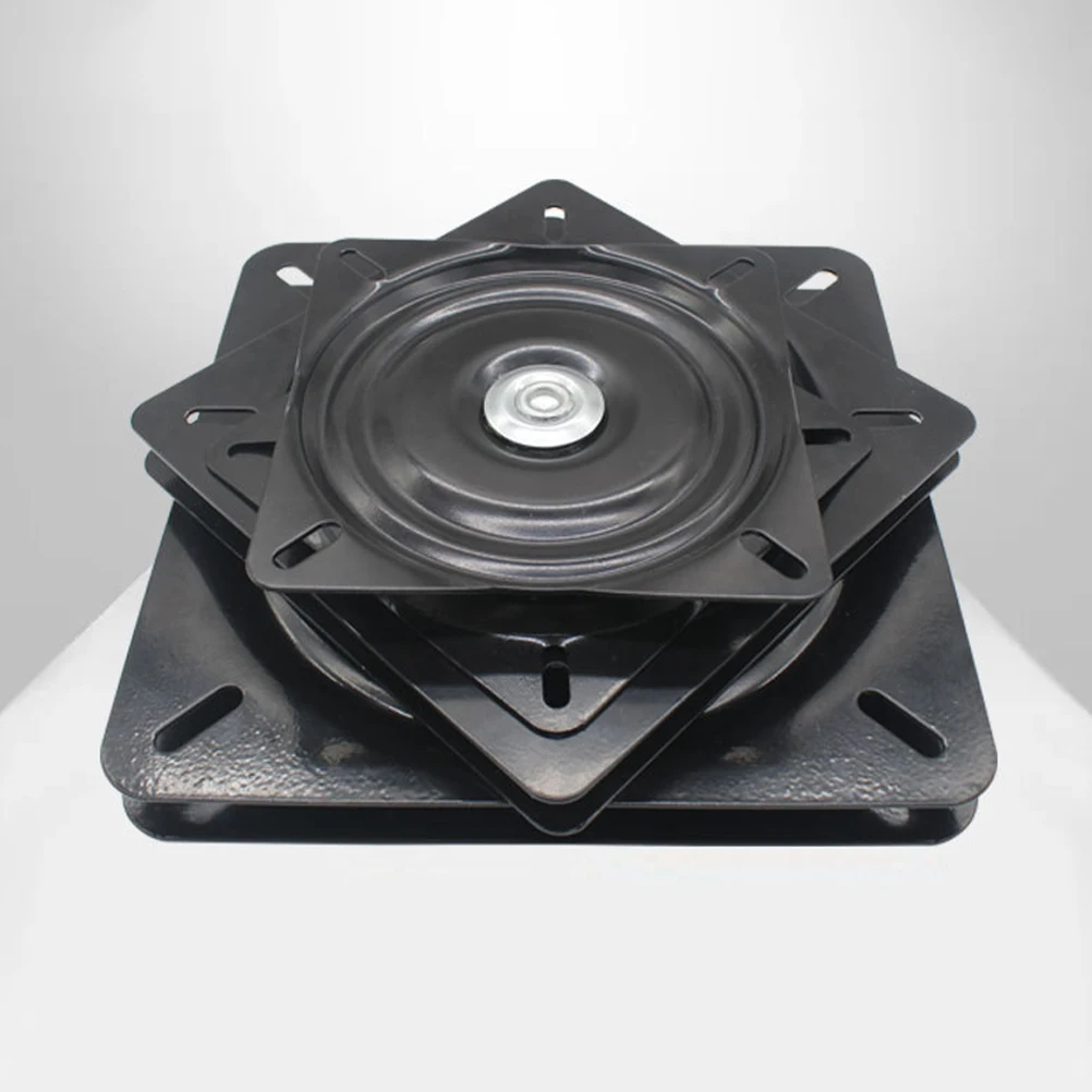 

Rotary Chair Swivel Plate Black Pedestal 360 Degree Rotation Base for Seat Sofa Stool Furniture Replacement Parts