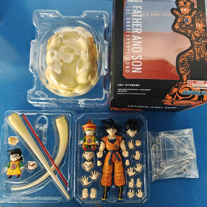 

6-Inch Demoniacal Fit Dragon Ball Anime Super Saiyan Son Goku Son Gohan Father And Son The Unbreakable Bond Action Figure Toys