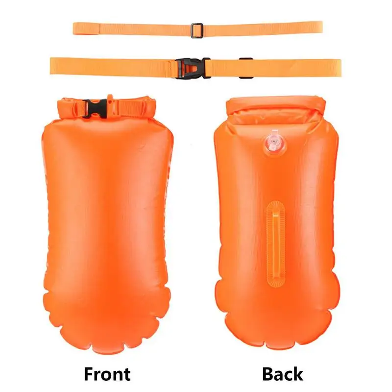 Aufblasbare Schwimm boje schwimmen Erwachsene Wassersport Sicherheits tasche zum Schwimmen Schnorcheln Kajak Angeln Rafting Surfen Surfen Tauchen