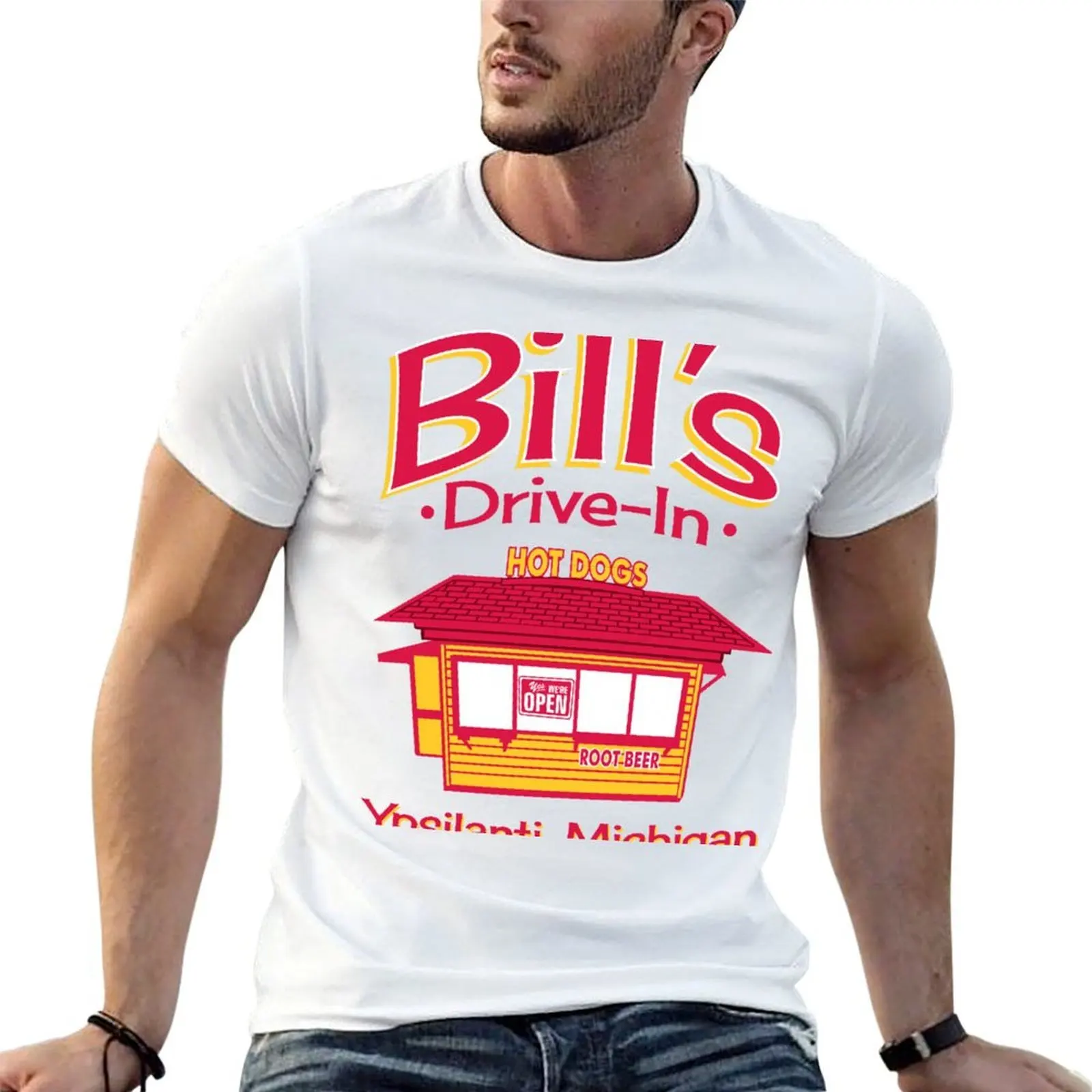 

Bill's Drive-In Hot Dog Stand T-Shirt t shirt custom print printed t shirts for man t shirt man luxury T-shirt