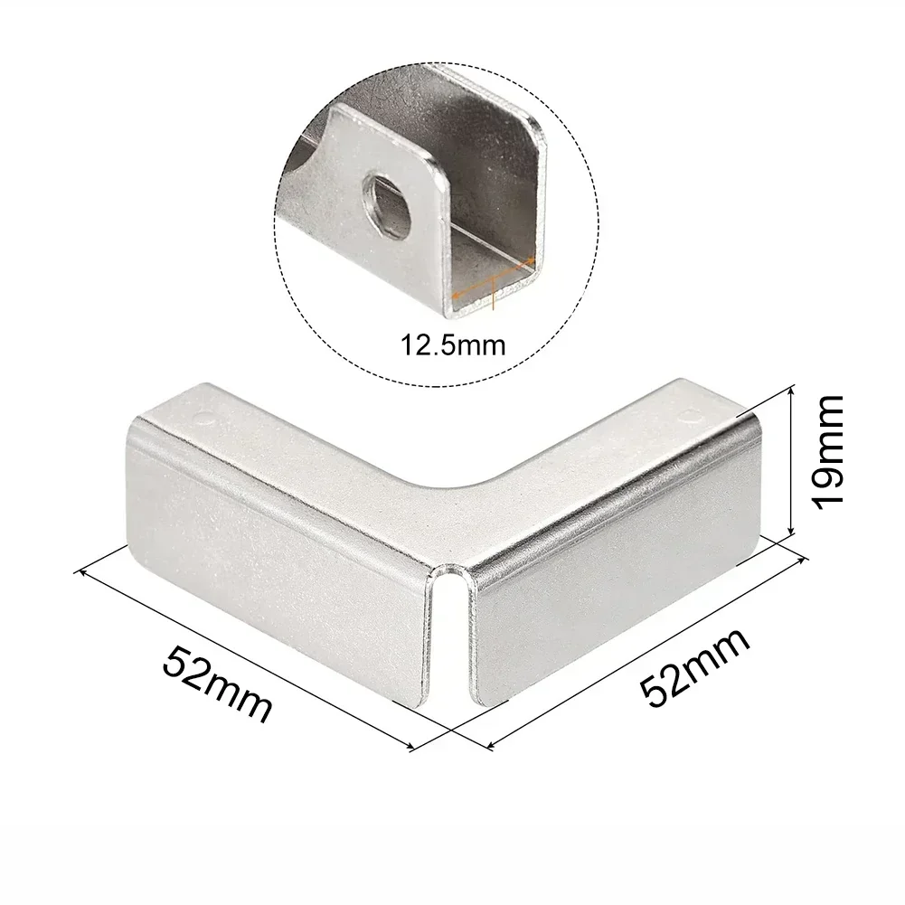Aquarium Accessories Aquarium Fixings Total Size 52 X 52 X 19mm Carbon Steel Bracket Comprehensive Installation Kit