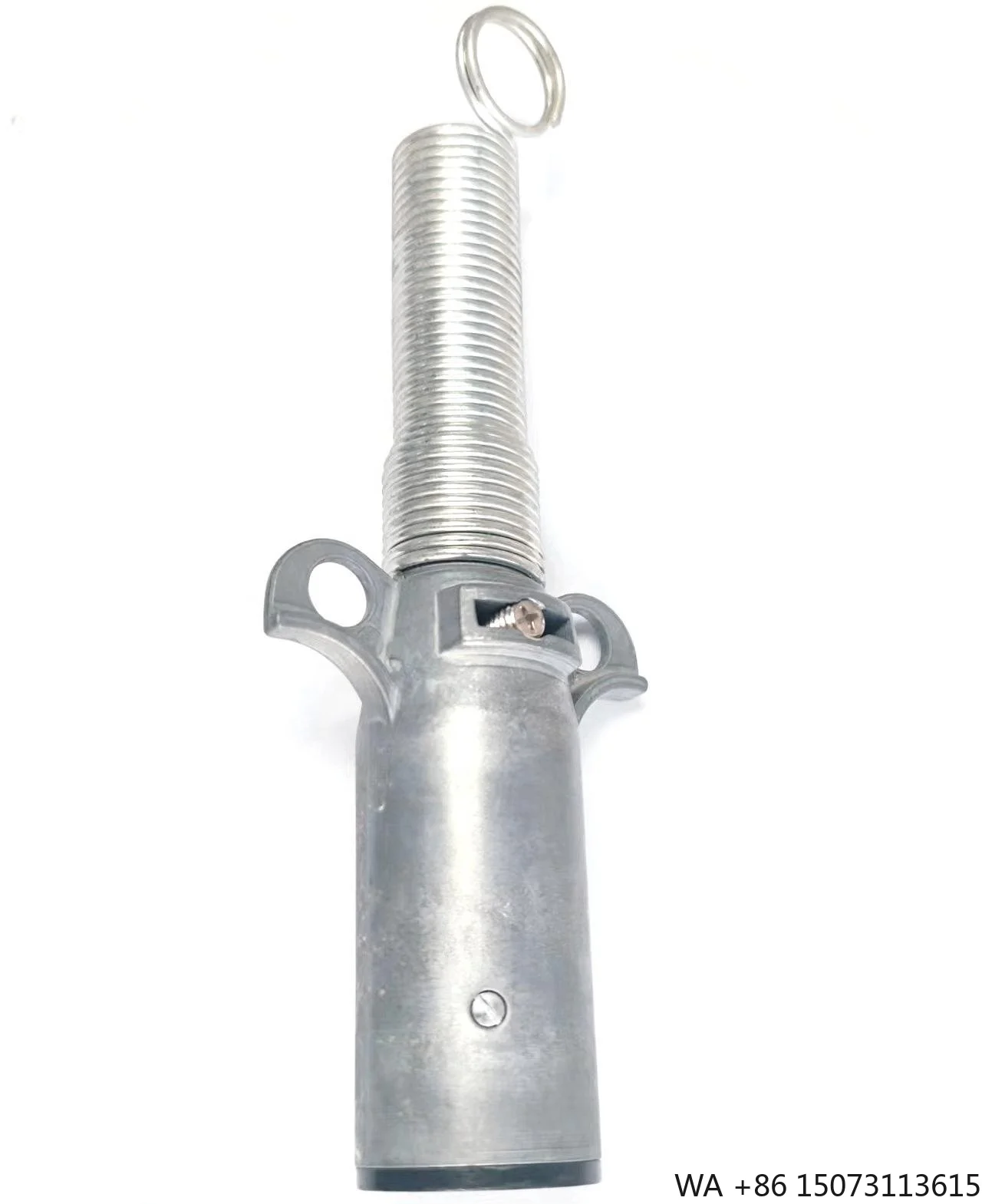 7-Way Trailer Plug Heavy Duty Die Cast Connector SAE J560 Assembly with Spring Guard 7-Pin Adapter