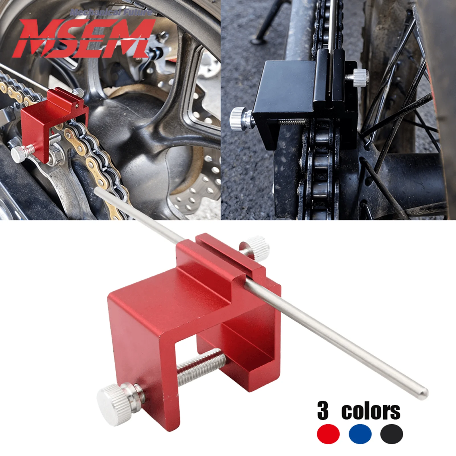 Universal Motorcycle Motorbike Chain Sprocket Alignment Tool  For Honda Yamaha Kawasaki Suzuki KTM Motorcycle Alignment Tool