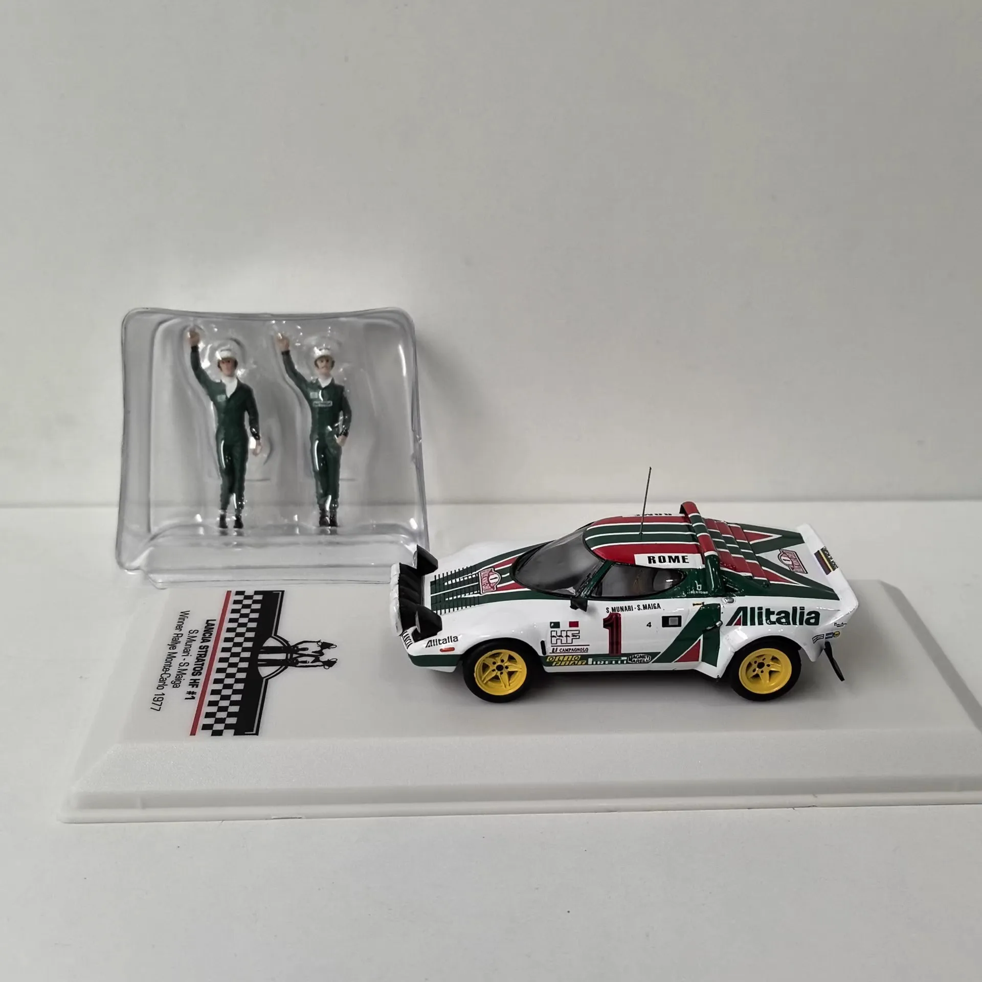 Diecast IXO 1/43 Scale LANCIA STRATOS HF #1 1977 Alloy Car Model