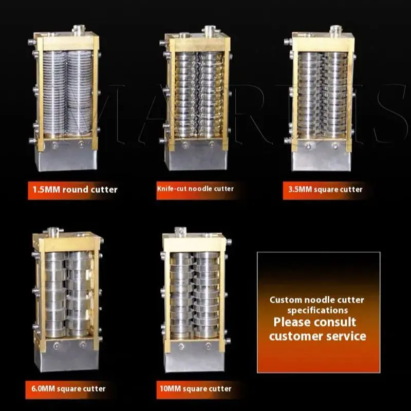 ماكينة صنع المعكرونة الطازجة الأوتوماتيكية بالكامل ماكينة صنع المعكرونة الكهربائية الصغيرة الحجم #4