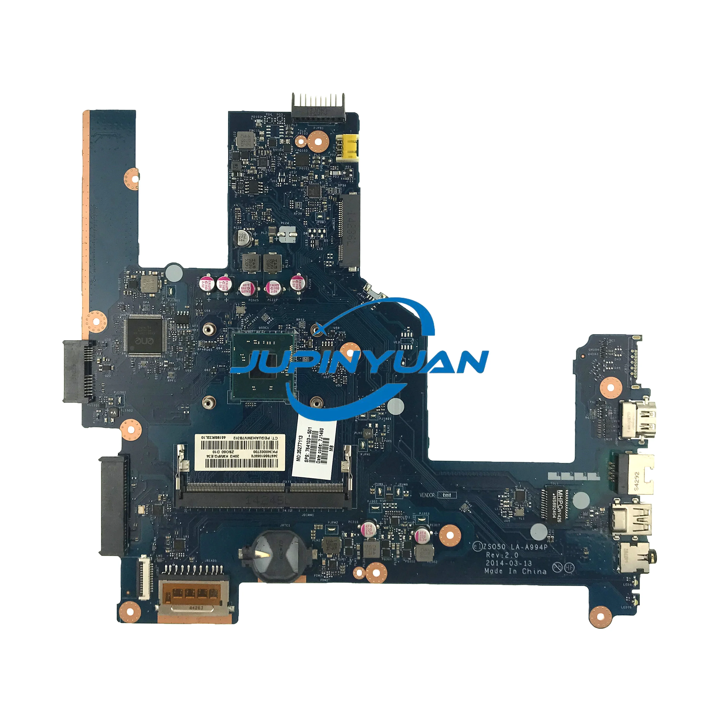 

764103-001 For HP Pavilion 15-R 250 G3 Laptop Motherboard ZSO50 LA-A994P Mainboard 764103-501 Fully Tested