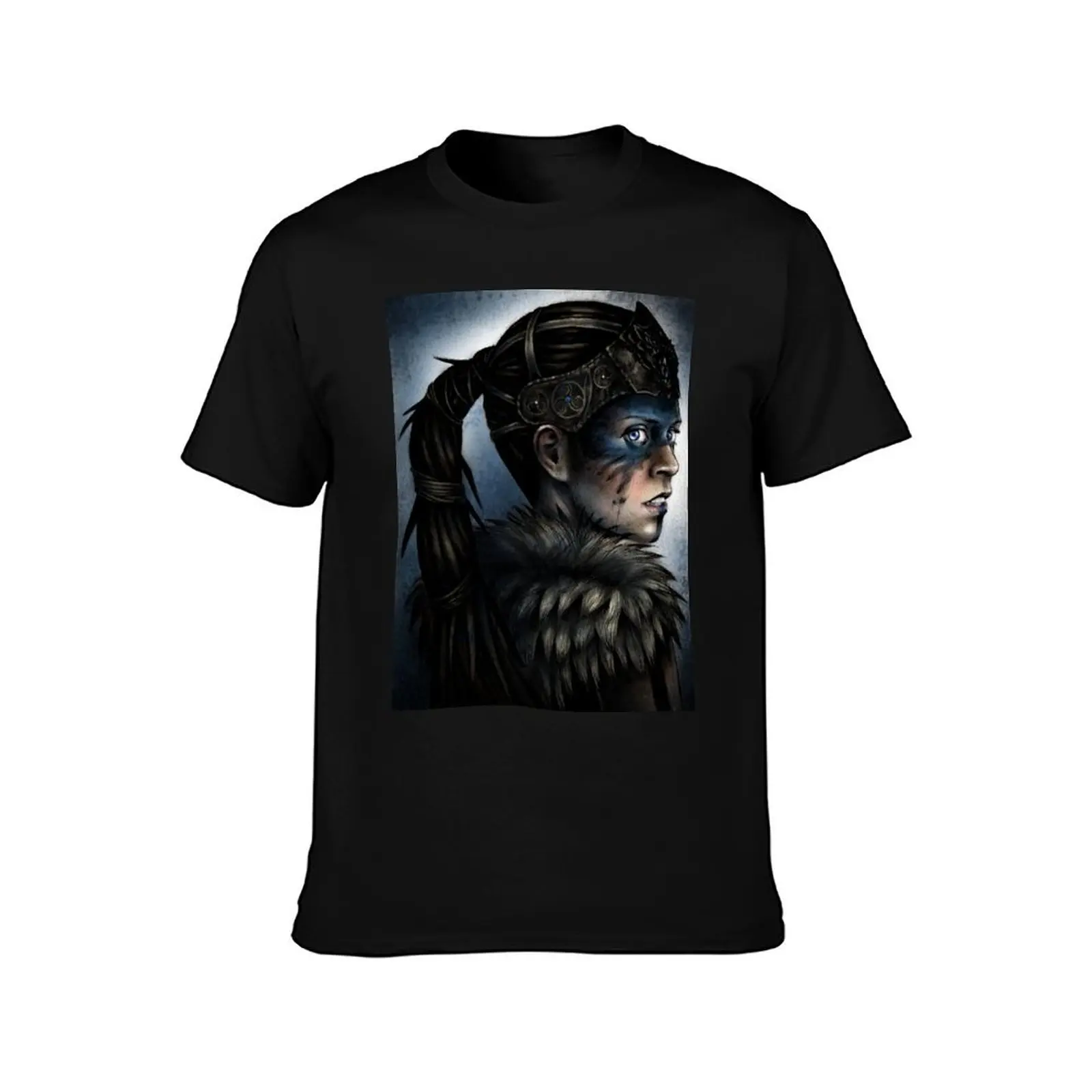 Senua T-Shirt cotton graphic tees aesthetic clothes men clothings