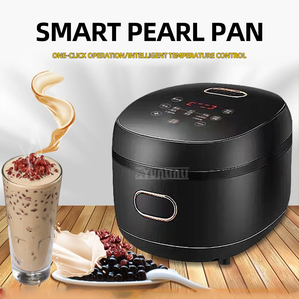 Milk Tea Shop Pearl Pot Tapioca Cooker Commercial 5L Rice Cooker Non-Stick Temperature Control Olla Arrocera Electrica