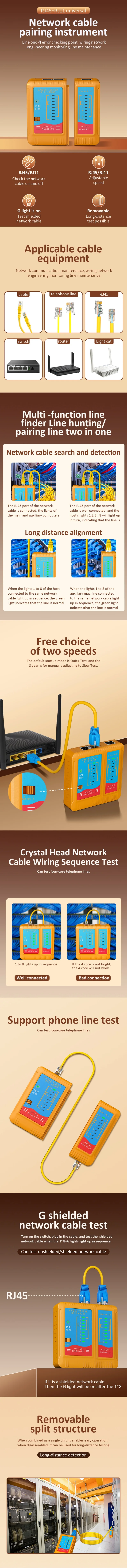 RJ45 Crimper RJ11 RJ45 Crimpzange Ethernet Netzwerk LAN Kabel Crimper Cutter Stripper Zange für 6P 8P RJ11 RJ12 RJ45 – Detail 10
