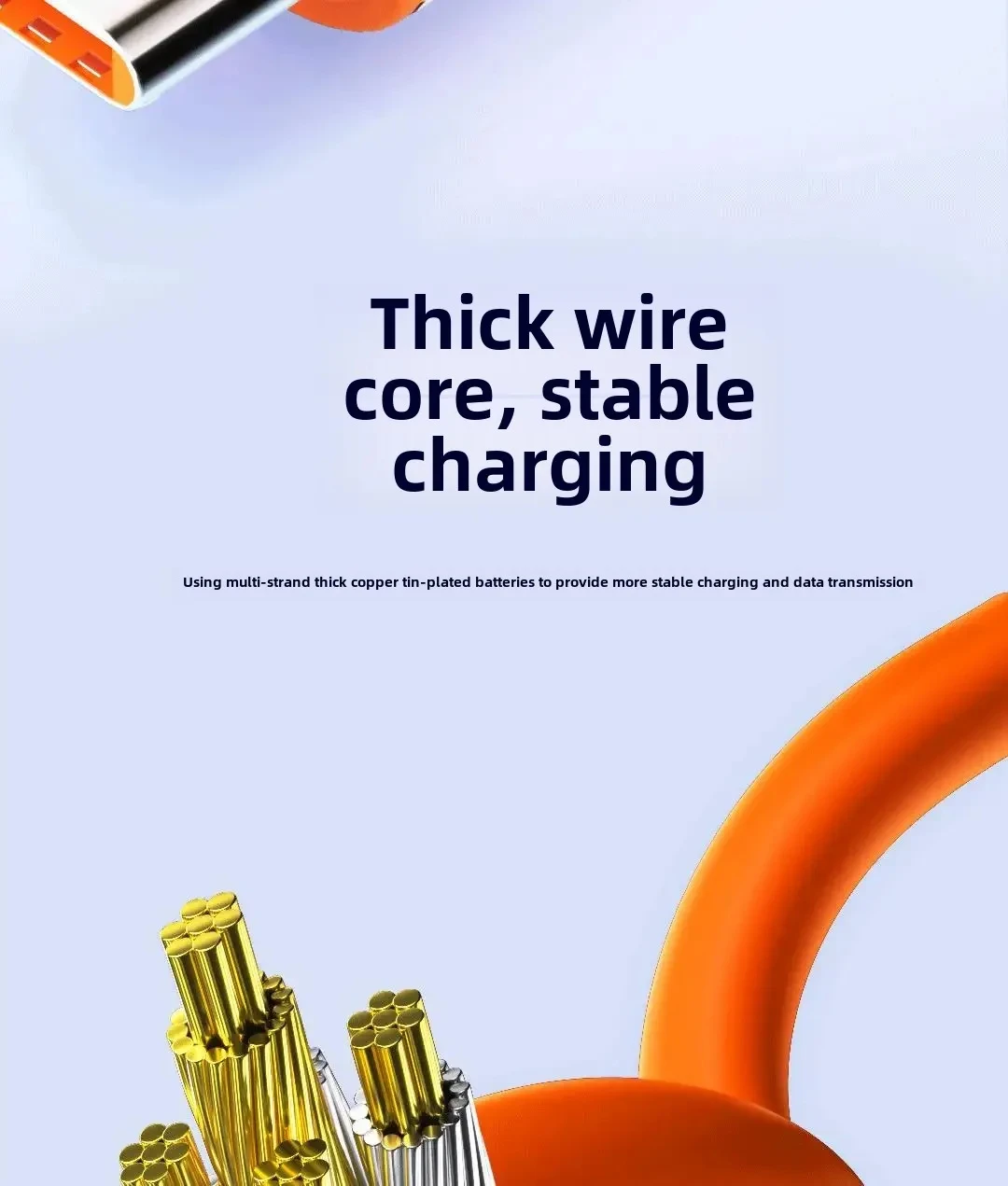 NNBILI 6A USBC To Type C Fast Charging 120W USB Type C LED Digital Display Cable For Samsung HUAWEI Xiaomi Oppo Vivo Charge Cord