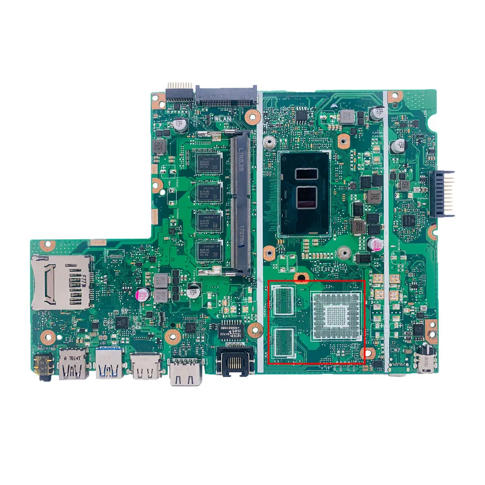 Placa base X541UA para placa base de ordenador portátil ASUS X541UAK X541UVK X541UV con CPU i3 i5 i7-6th/7th Gen 4GB/8GB RAM DDR4 completamente probada