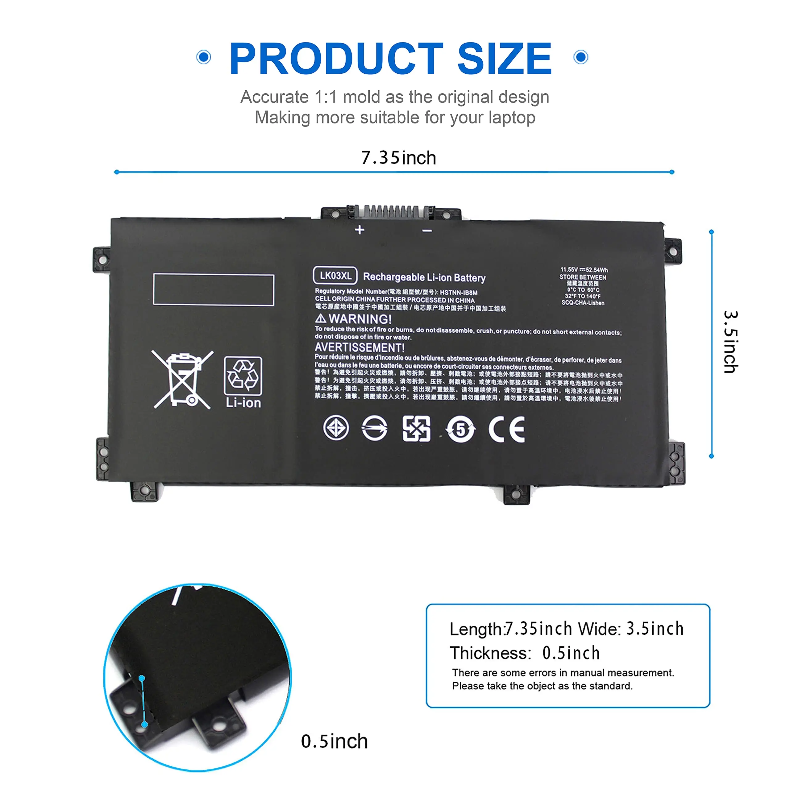 LK03XL L09281-855 916814-855 bateria do HP zazdrość X360 15m-cn0xxx 15m-bp1xx 17m-ae011dx 17m-ce0013dx 17t-ce100 17-ae115-bq2xx