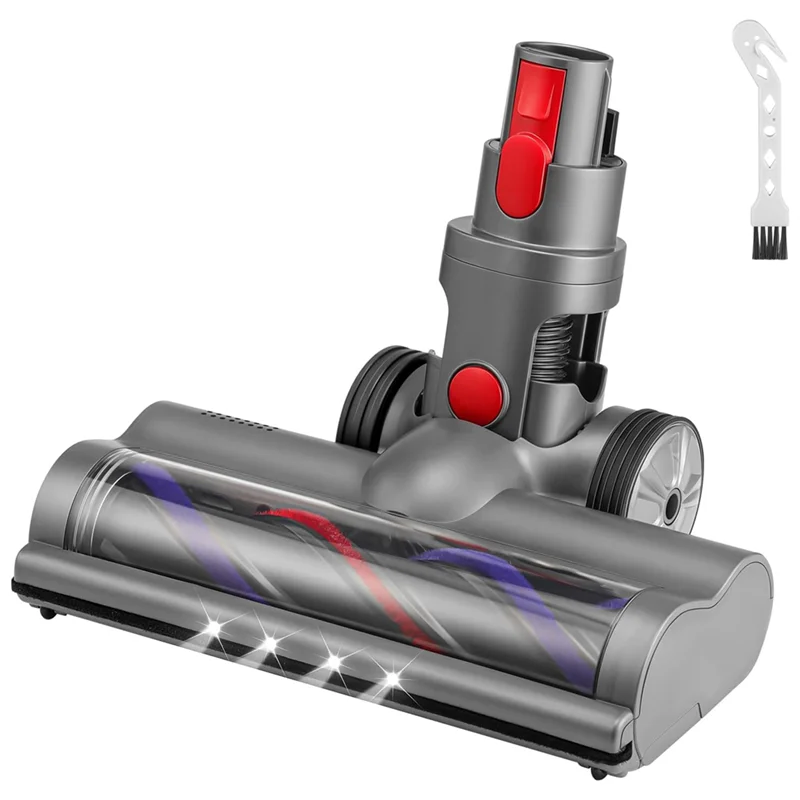 M17K-For Dyson V7 V8 V10 V11 V15 المكانس الكهربائية اللاسلكية مع المصابيح الأمامية LED الأسطوانة الطابق فرشاة رئيس استبدال