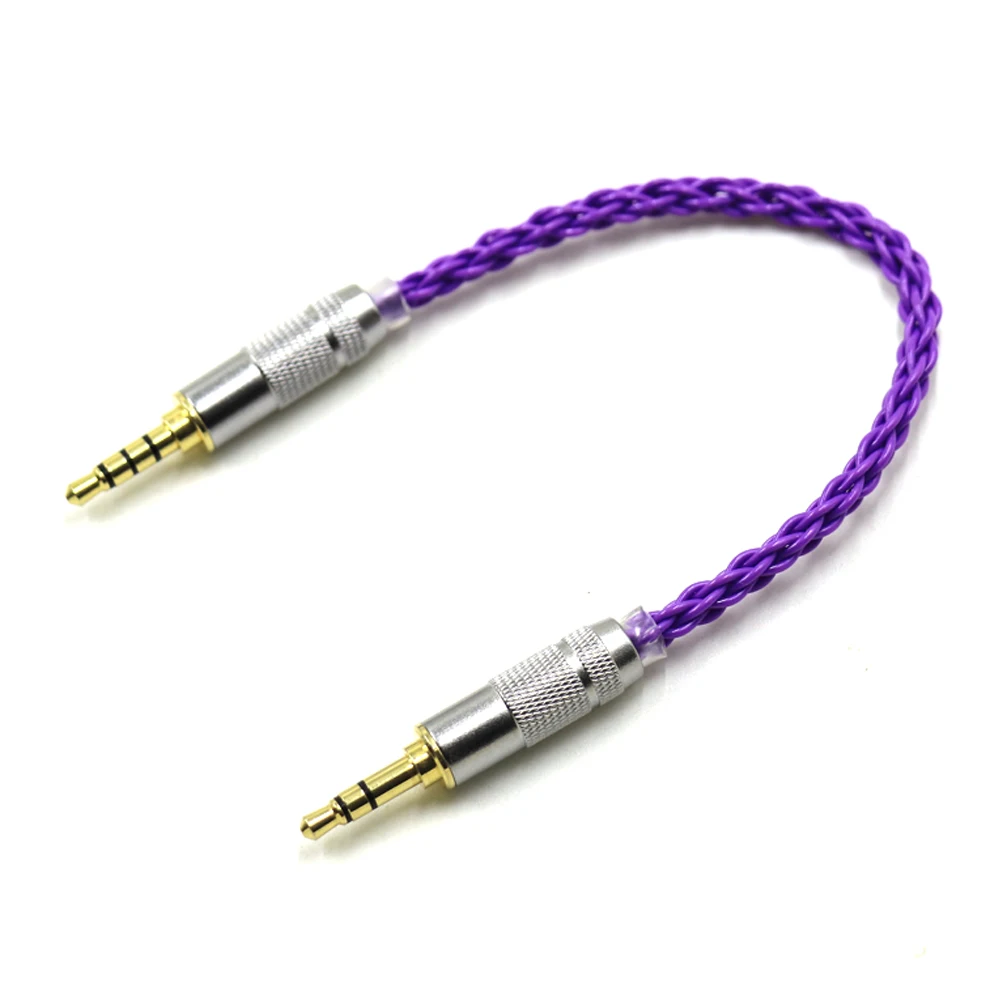 

Thouliess Cable 3.5mm Aux Cable TRRS Cable Male to Male Audio Stereo Jack HiFi Cable For Car Headphone