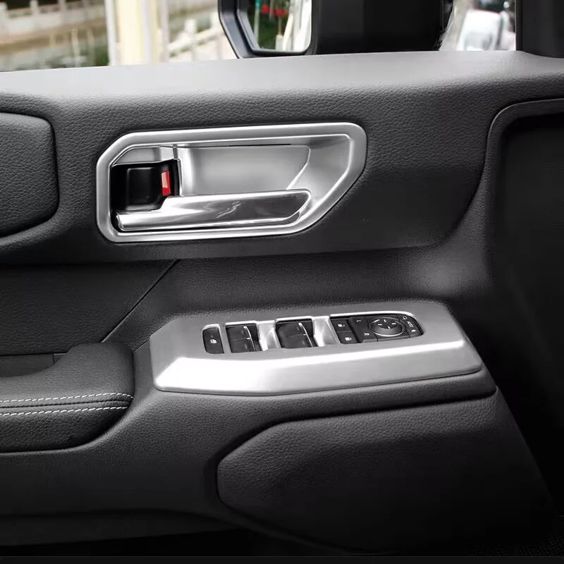 LHD For Toyota Land Cruiser 250 1958  Prado Lc250 2024-2025 Interior Decoration Accessories Upgraded, Car Door Handle Protective