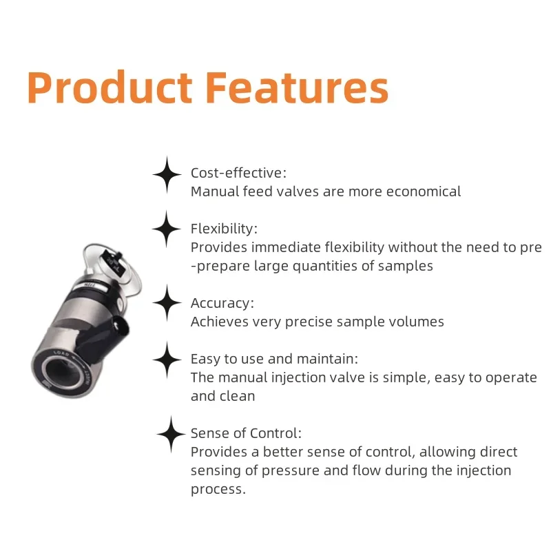 2026 Hot SellingHot Sale HPLC Valve Accessories Laboratory Chromatograph Manual Injector for Different Brands