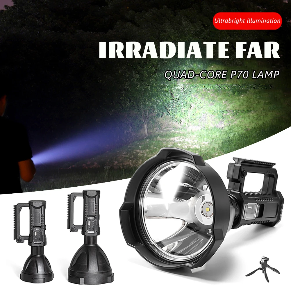 Outdoor Night Working Light With Bracket Multi-Purpose Lighting Flashlight For Outdoor Activities