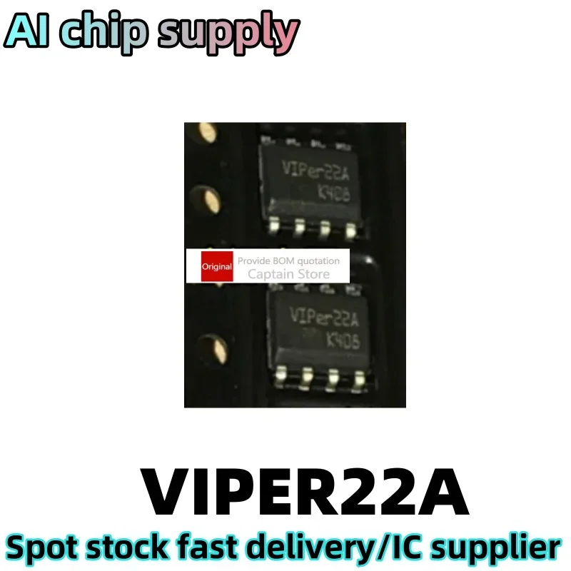 5PCS VIPER22A VIPER22AS SOP-8/DIP8 LCD power supply IC induction cooker power chip