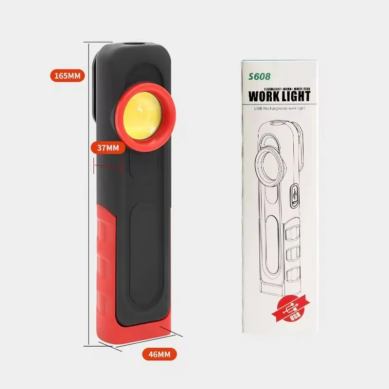 Car Detailing Tools Car Paint Finish Lamp Scan Swirl Magnetic Grip Multifunction Auto Repair Working Light 500LM 2400mAh USB image 6