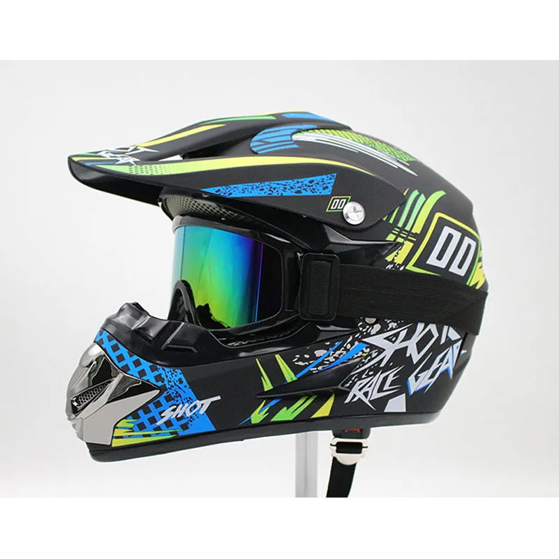 Casque de moto léger professionnel, sécurité modulaire rabattable, pour Voyage, course, objectif, visière intérieure