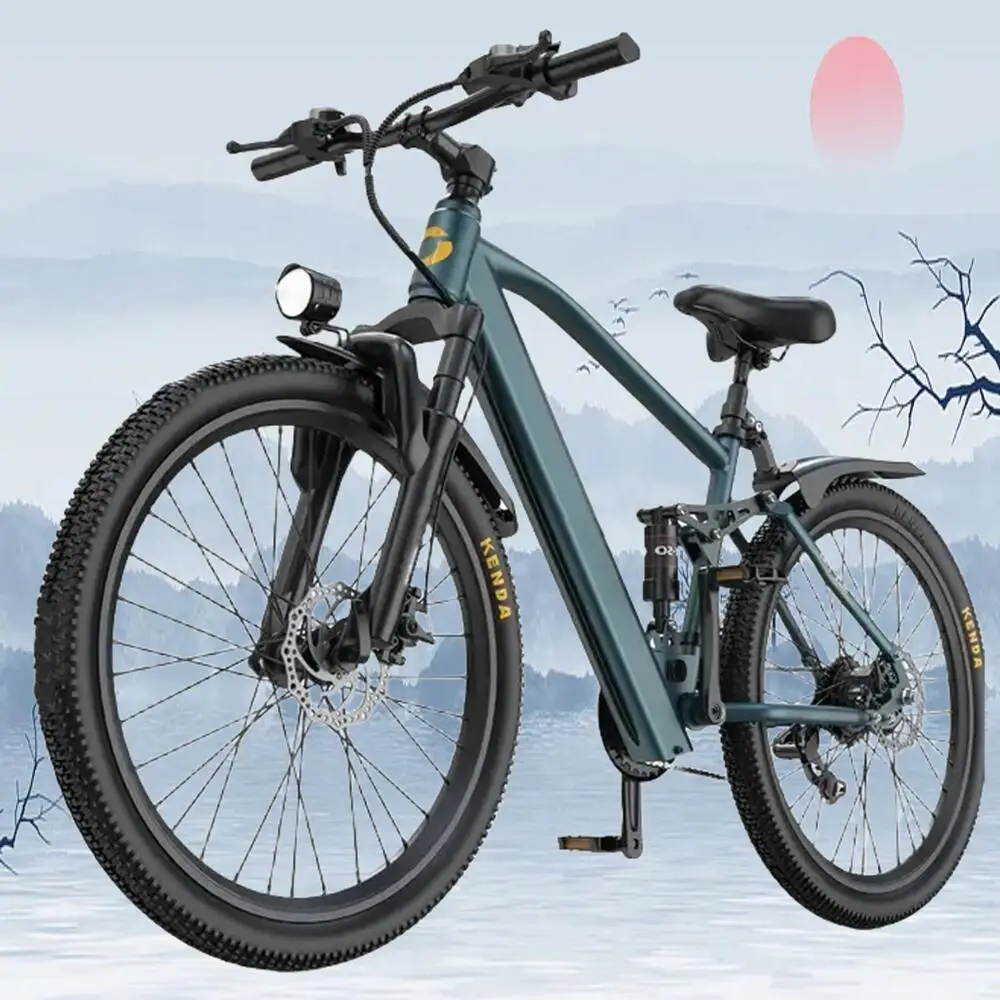 

Electric Motorcycles Mountain Bicycle For Adults 26" 24" EBike With 500W Powerful Motor 36V 374Wh/468Wh Battery, 21-Speed Gears