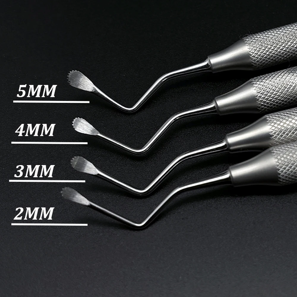 1 Piece Dental Gracey Jagged Curette for Periodontal Bone Cleaning Perio Tooth Scaling and Root Planing Tool view 4