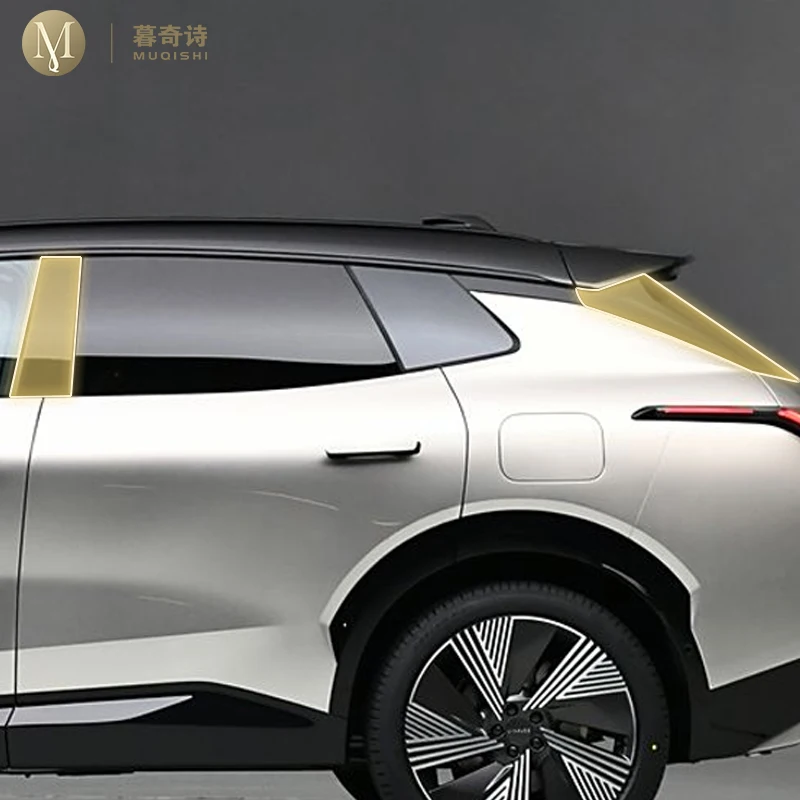 

Pre cutting Car Exterior Body B C Window pillar PPF paint protection film TPU scratch resistant For LYNK&CO 08 2022-2024